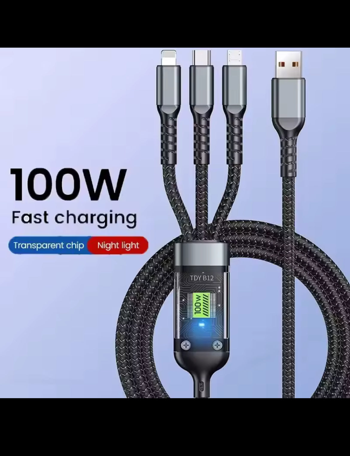 All in one charger 100w fast charger