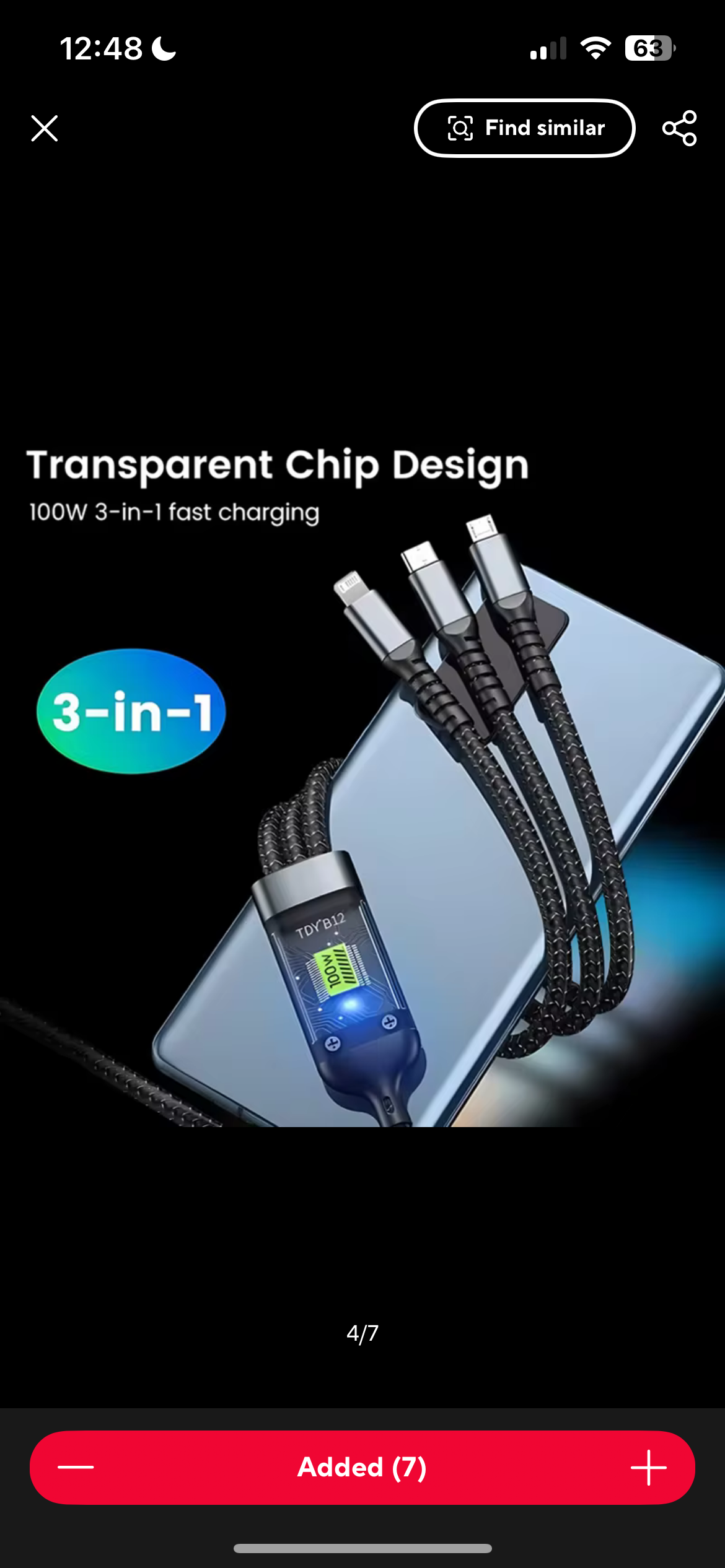 All in one charger 100w fast charger